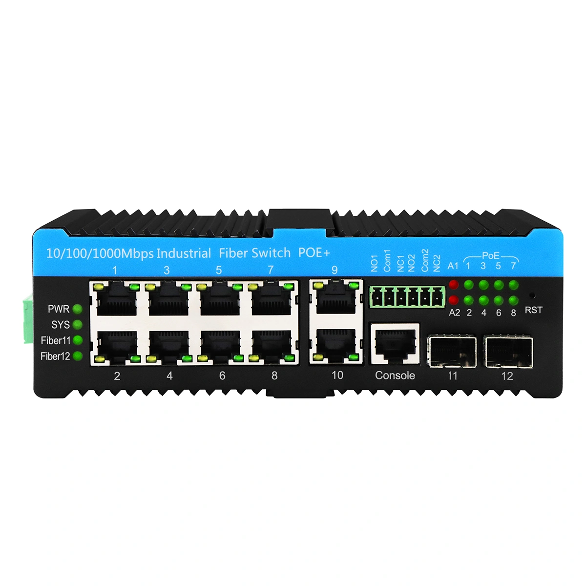 What is a industrail fiber switch?